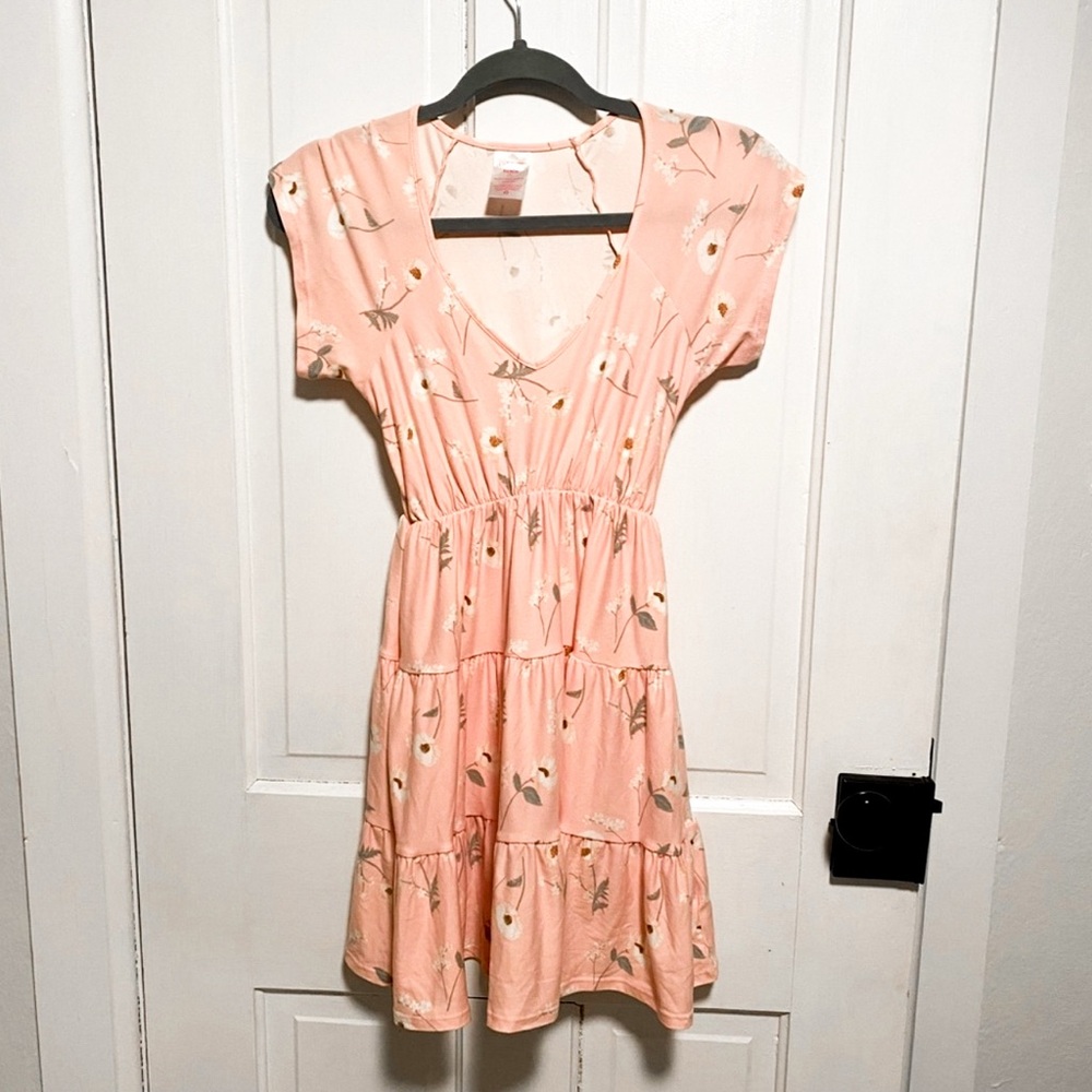 NWOT No Boundaries- floral dress xsmall